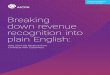 Breaking Down Revenue Recognition Into Plain English
