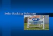 Solar Racking Solutions