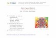 Acoustics - University of Surrey