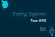 Voting System - Presentation