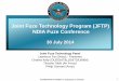 Joint Fuze Technology Program (JFTP) NDIA Fuze Conference