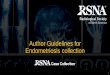 Author Guidelines for Endometriosis collection