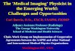 The 'Medical Imaging’ Physicist in the Emerging World 