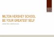 MILTON HERSHEY SCHOOL BE YOUR GREATEST SELF - case.org