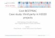 Cost BESTPRAC Case study: third party in H2020 projects