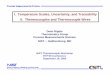 I. Temperature Scales, Uncertainty, and Traceability II 