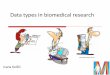 Data types in biomedical research