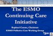 The ESMO Continuing Care Initiative