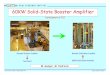 60KW Solid-State Booster Amplifier
