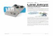 Sheet #i-2154 Updated 12/17 StewMac LOW DRIVE