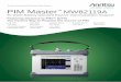 PIM Master MW82119A Product Brochure & Technical Data Sheet
