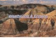 Weathering & Erosion - Weebly