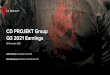 CD PROJEKT Group Q3 2021 Earnings