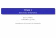 TEMA 2 - Secuencias: fundamentos