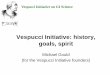 Vespucci history, goals and objectives - NCGIA Menu Map