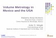 Volume Metrology in Mexico and the USA - NIST