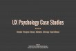 UX Psychology Case Studies