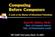 Computing Before Computers
