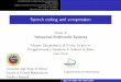 Speech coding and compression - Informatica - Università degli
