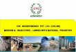 CVC BIOREFINERIES PVT LTD (CVC-BR) MISSION & OBJECTIVES 