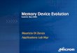 Memory Device Evolution - unicas.it