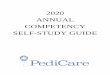 2020 ANNUAL COMPETENCY SELF-STUDY GUIDE - PediCare