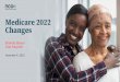 Medicare 2022 Changes