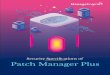 Security Speciﬁcations of Patch Manager Plus