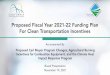 Proposed Fiscal Year 2021-22 Funding Plan For Clean 