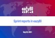 Sprint reports in eazyBI