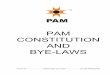 PAM CONSTITUTION AND BYE-LAWS