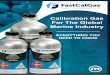Calibration gases are essential to the maintenance and 