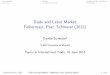 Trade and Labor Market: Felbermayr, Prat, Schmerer (2011)