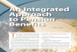 An Integrated Approach to Pension Benefits