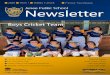 Boys Cricket Team - junee-p.schools.nsw.gov.au