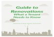 Guide to Renovations