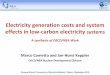 Electricity generation costs and system effects in low 