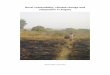 Rural vulnerability, climate change and adaptation in Angola