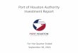 Port of Houston Authority Investment Report