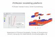 PCRaster modelling platform