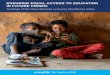 ENSURING EQUAL ACCESS TO EDUCATION IN FUTURE CRISES
