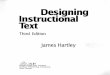 Designing Instructional Text - GBV