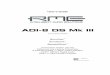 ADI-8 DS Mk III - RME Audio Interfaces