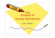 Analysis of income distribution