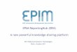 EPIM ReportingHub (ERH) A new powerful knowledge sharing 