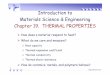 Int d ti n t Introduction to Materials Science 
