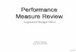 Performance Measure Review - Mississippi