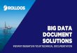 BIG DATA DOCUMENT SOLUTIONS - Rolloos