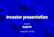 Investor presentation - Tucows
