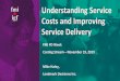 Understanding Service Costs and Improving Service Delivery